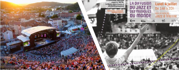 Nouveauté 2016 : Inauguration d’une journée dédiée aux professionnels à Jazz à Vienne, le 4 juillet