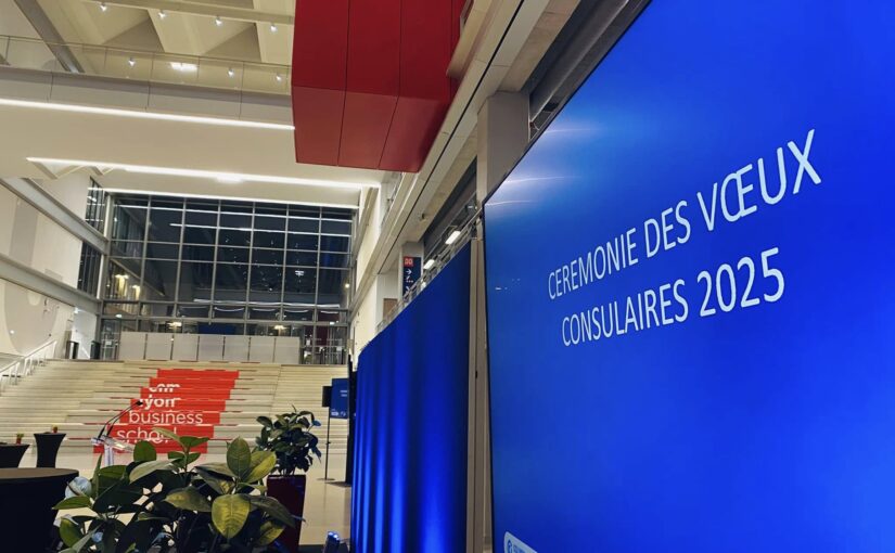 Cérémonie des vœux consulaires de 2025 – CCI Lyon Métropole Saint-Etienne Roanne